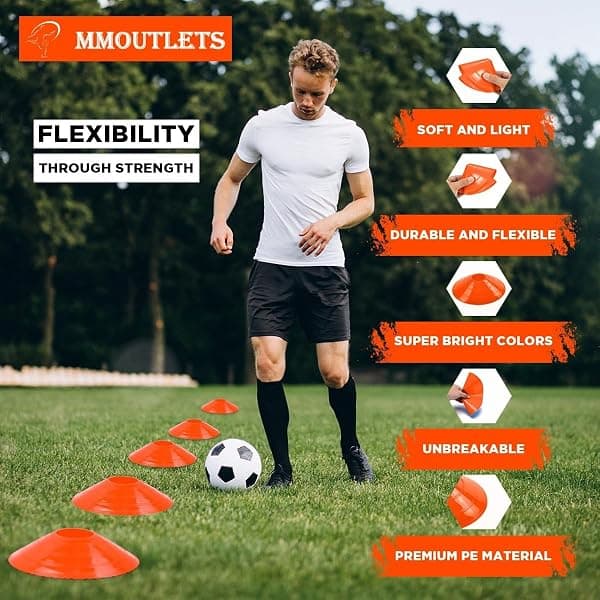 MMOutlets Disc Cones, 25-Pack with Bag — view 4 of 4