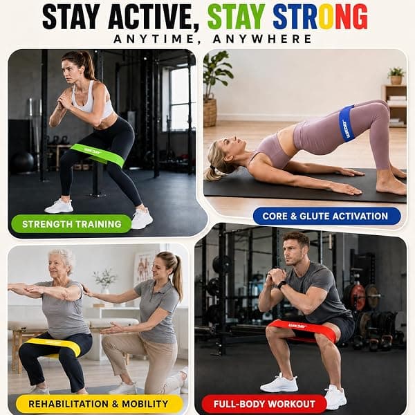 WIKDAY Resistance Loop Bands, Set of 5 — view 4 of 4