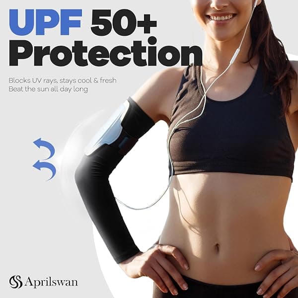 Aprilswan Sun Protection Arm Sleeves, Pair — view 4 of 4