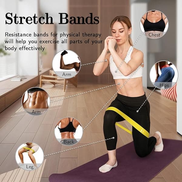 Kakuje Resistance Loop Bands, 5 Levels — view 3 of 4