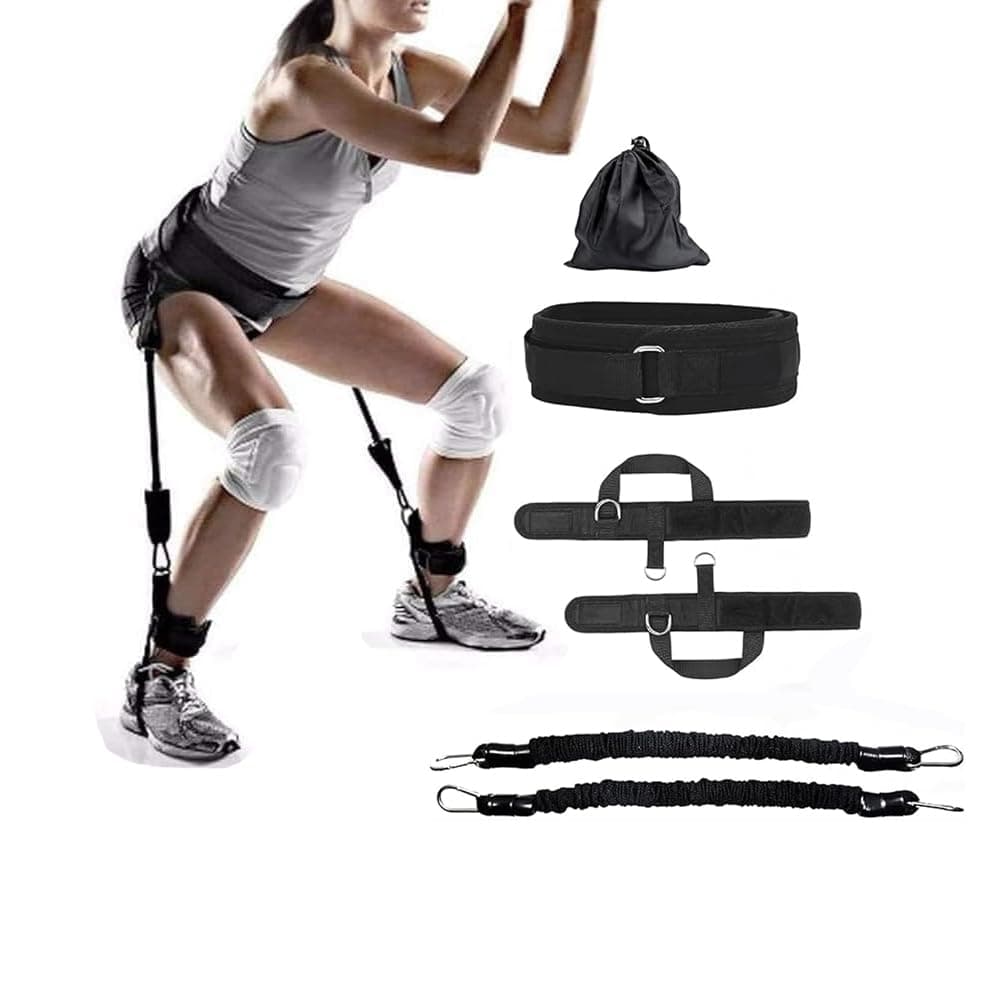 WENDYWU Jump Trainer Resistance Belt Set