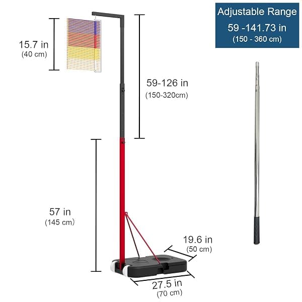 ZGGJZKV Vertical Jump Tester, 4.9-11.8 ft — view 2 of 4