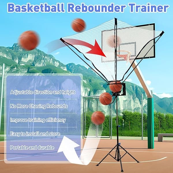 jvsufuik Basketball Rebounder Machine — view 2 of 4