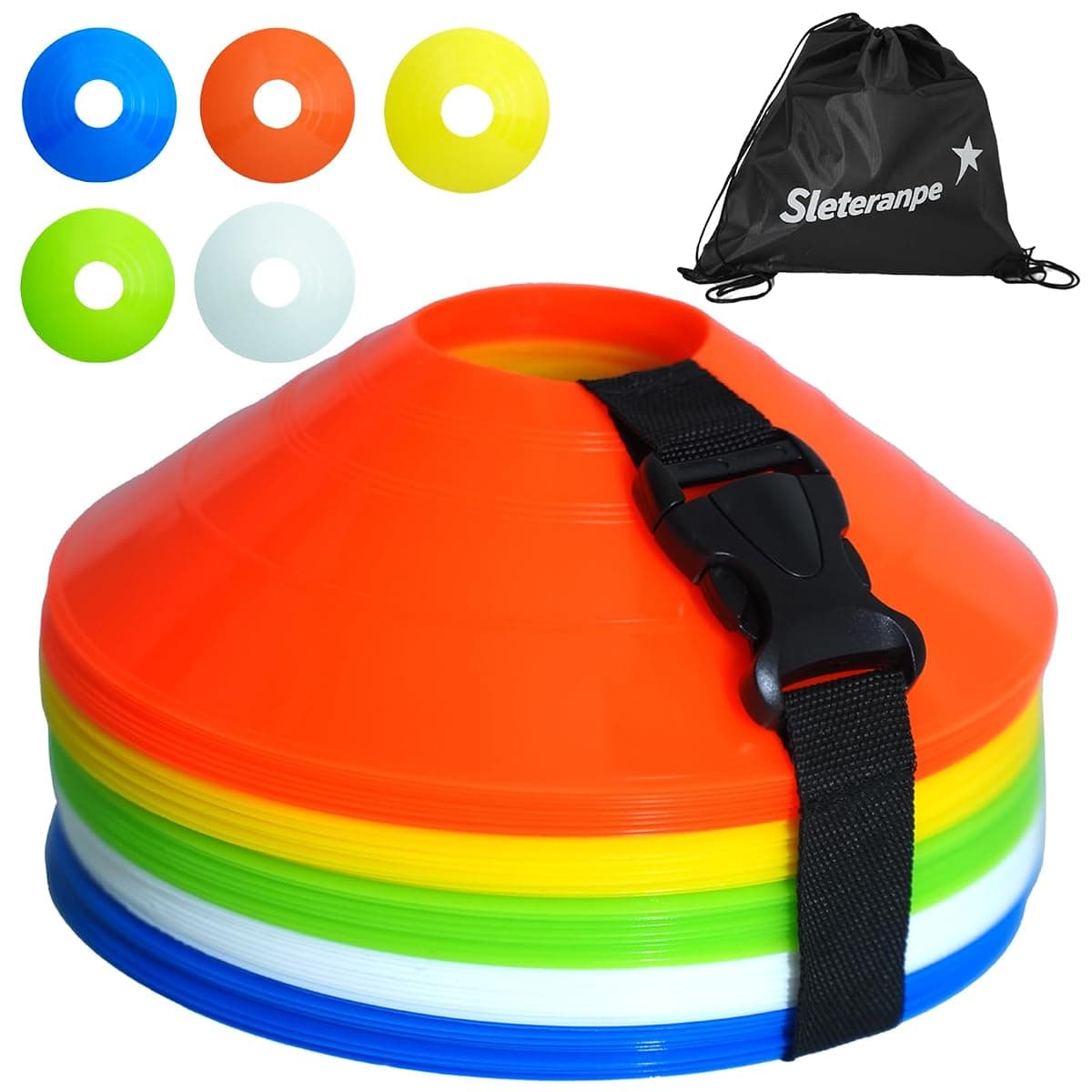 Sleteranpe Pro Disc Cones, Set of 50