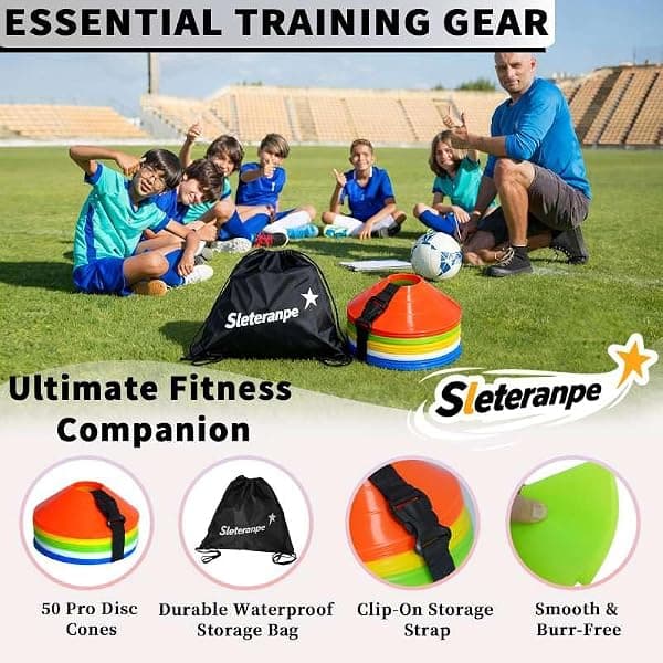 Sleteranpe Pro Disc Cones, Set of 50 — view 3 of 4