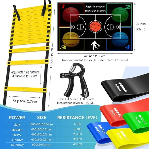 HouzeFun Dribble Training Mat, 42 x 29 in — view 2 of 4
