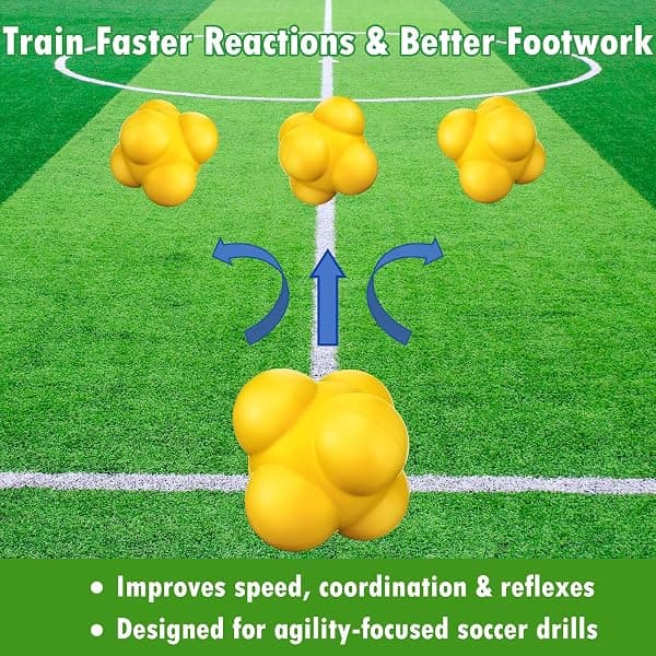 Arrowbash Reaction Ball, 8 in, Non-Slip — view 3 of 4