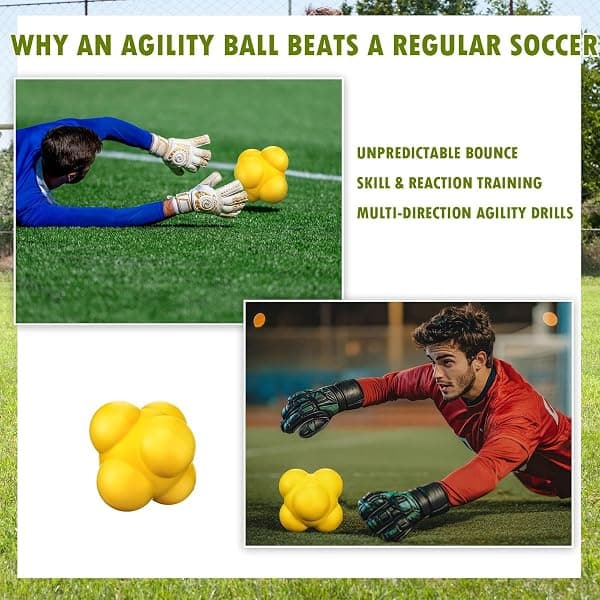 Arrowbash Reaction Ball, 8 in, Non-Slip — view 4 of 4