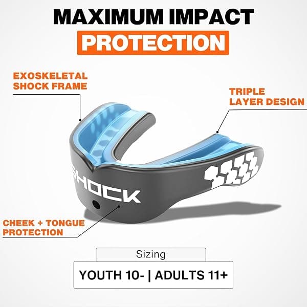Shock Doctor Gel Max Mouth Guard, Adult — view 2 of 4