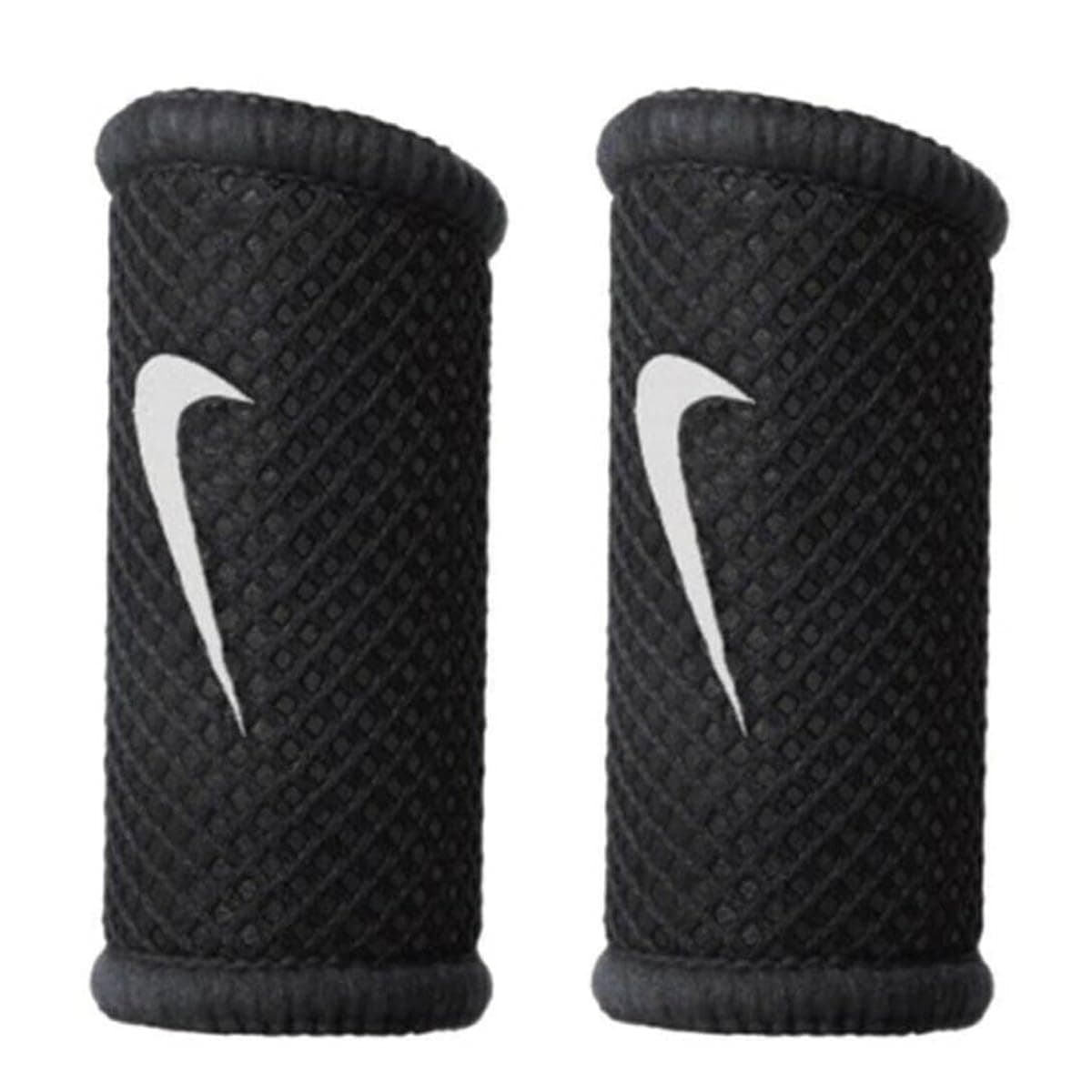 Nike Finger Sleeve, Black and White, Medium