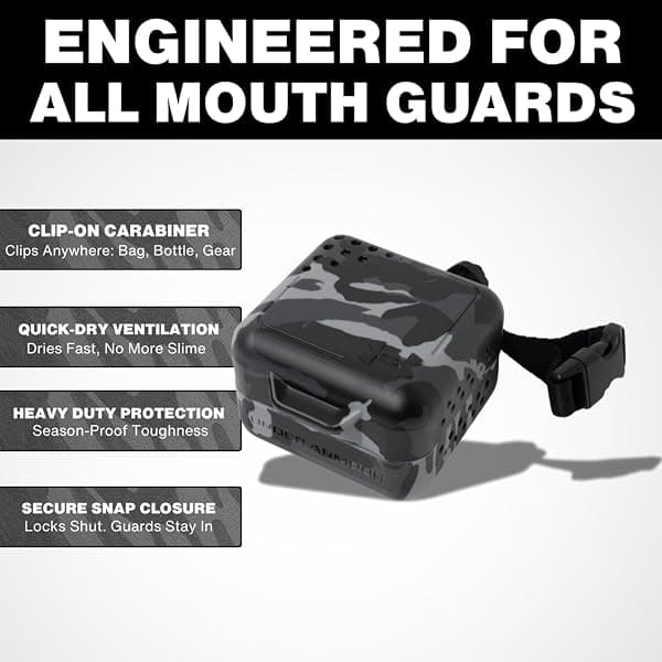 Under Armour Mouthguard Case, Black, One Size — view 3 of 4