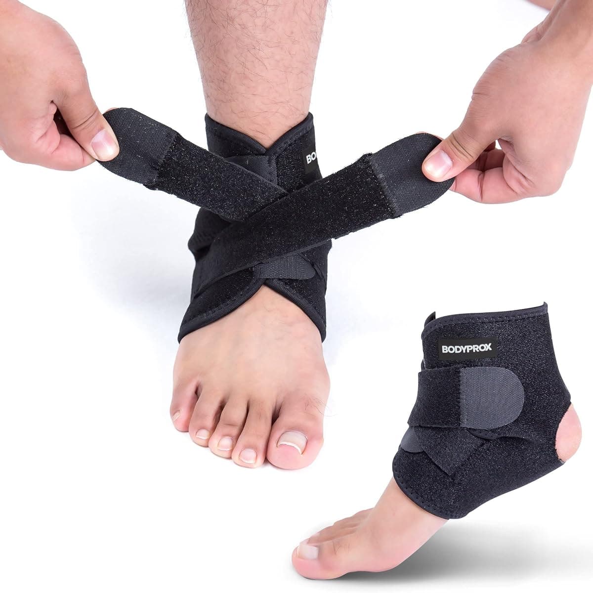 Bodyprox Adjustable Ankle Support, One Size