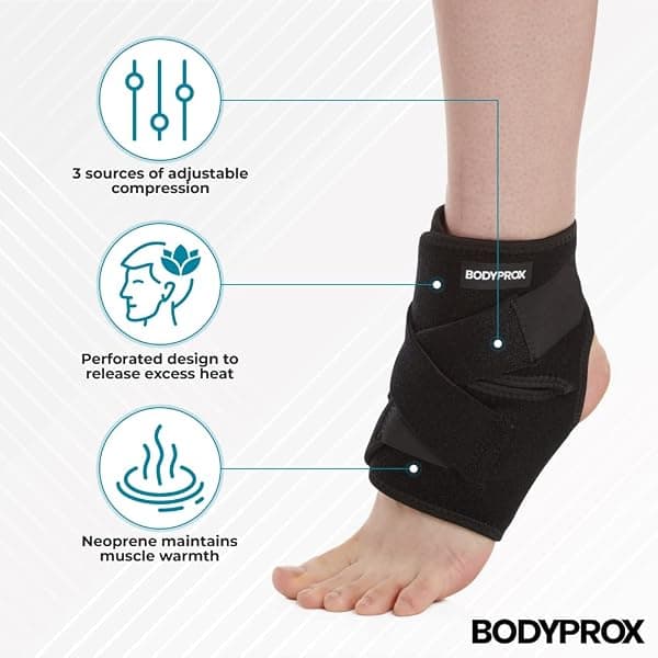 Bodyprox Adjustable Ankle Support, One Size — view 3 of 4