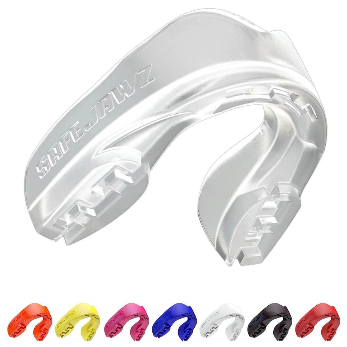SAFEJAWZ Intro Series Mouth Guard, Clear