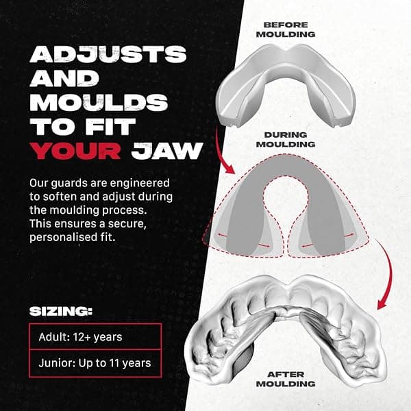 SAFEJAWZ Intro Series Mouth Guard, Clear — view 2 of 4