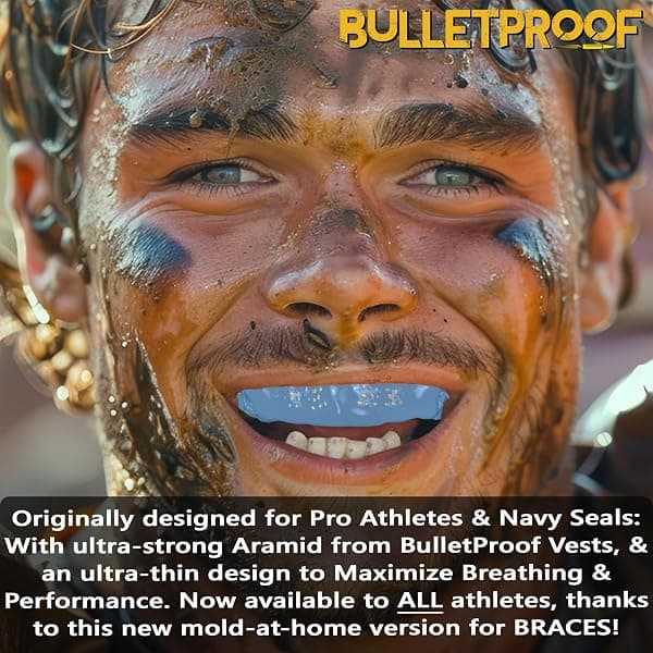 Bulletproof Sports Mouthguard, White, Adult — view 2 of 4