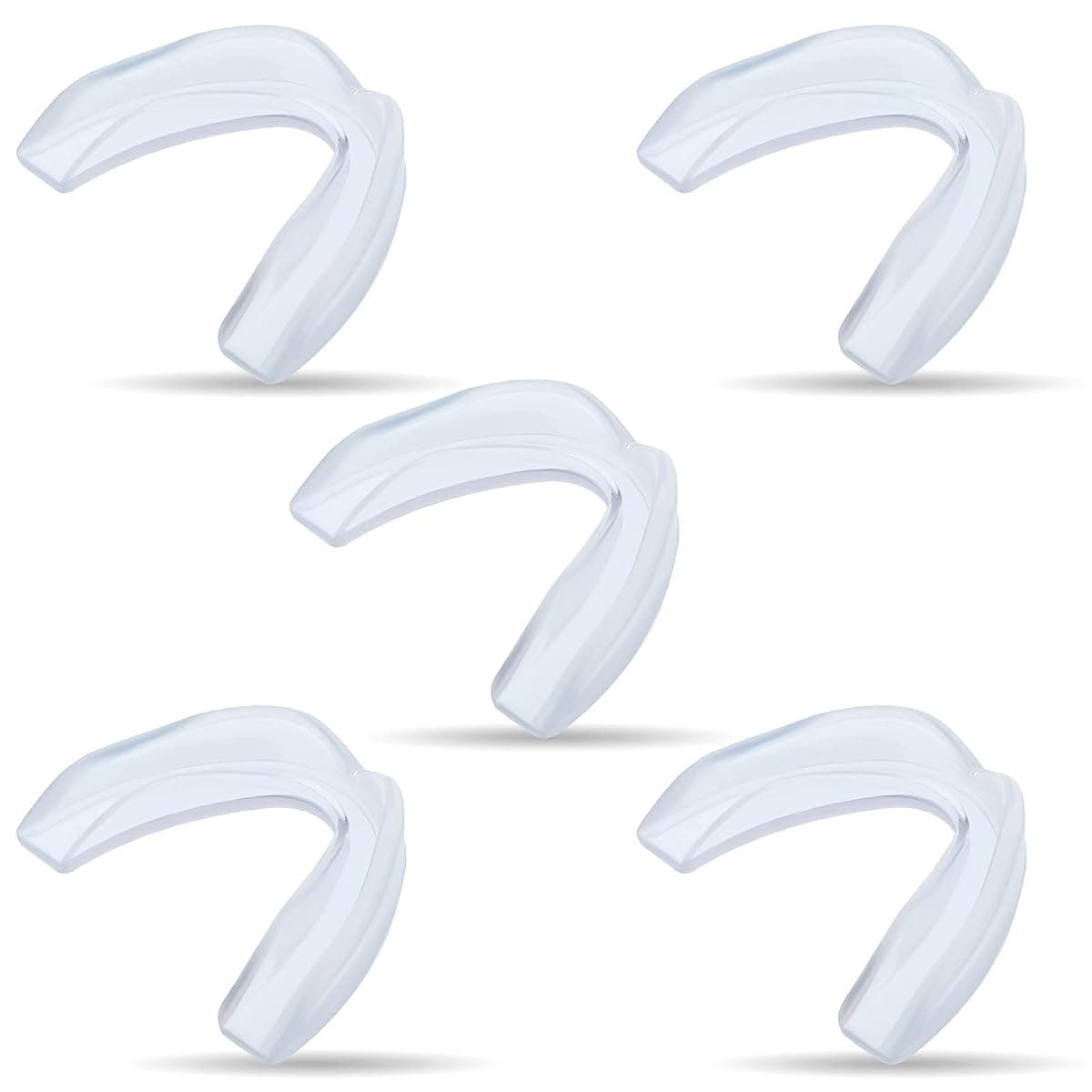 Frienda Youth Mouth Guards, Clear, 5-Pack