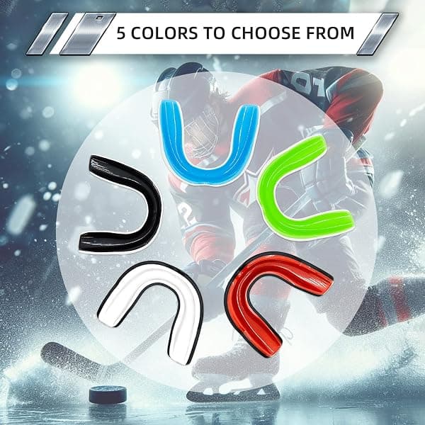LPONJAR Youth Mouth Guards, Medium, 5-Pack — view 4 of 4