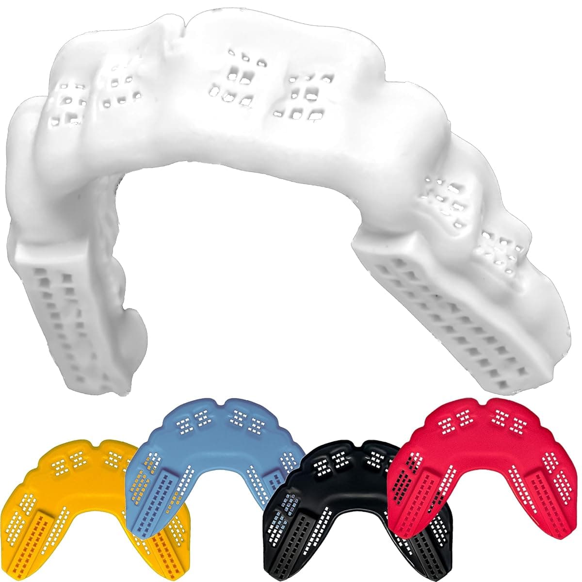 Bulletproof Braces Mouth Guard, White