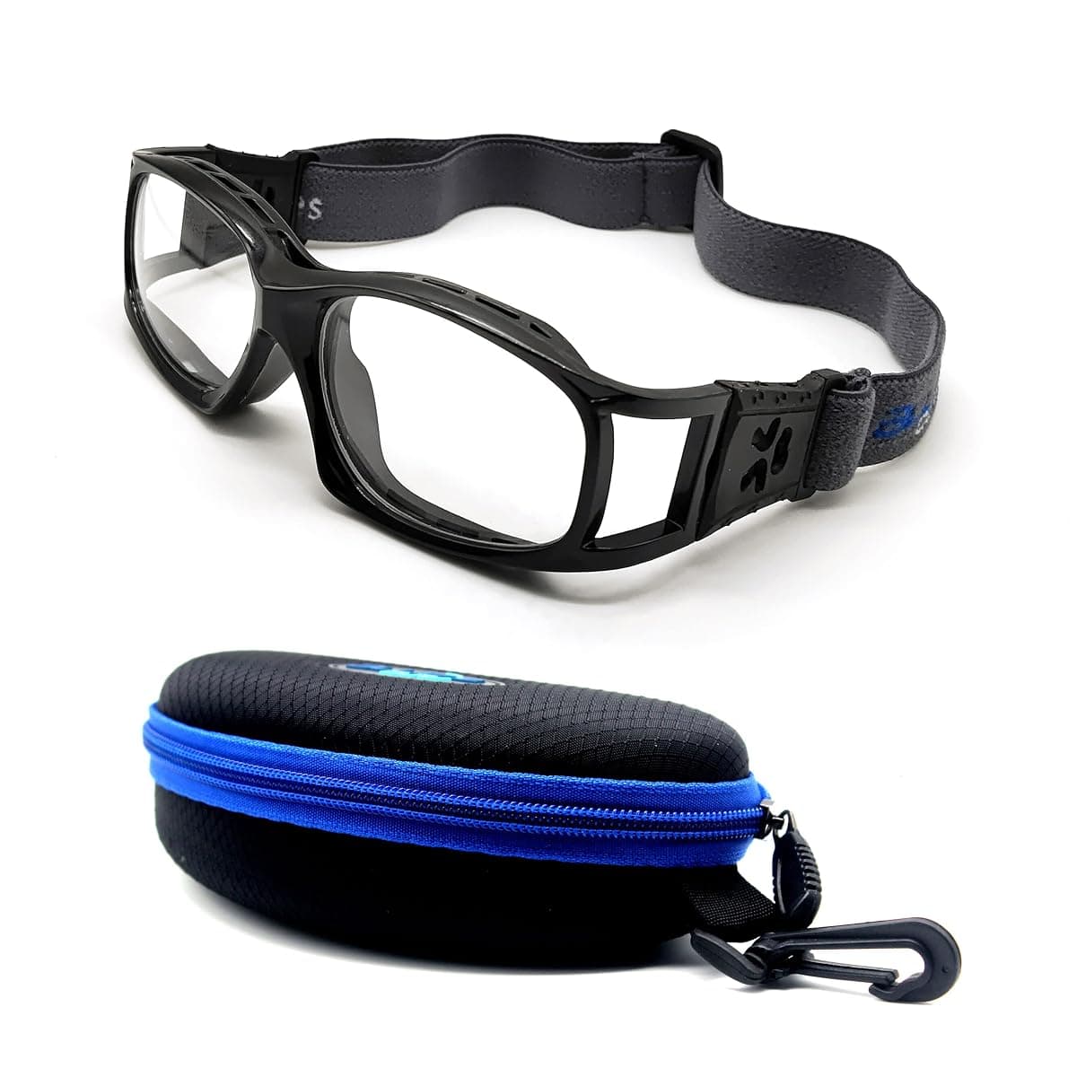 Blue Cut Anti-Fog Sports Goggles, Black