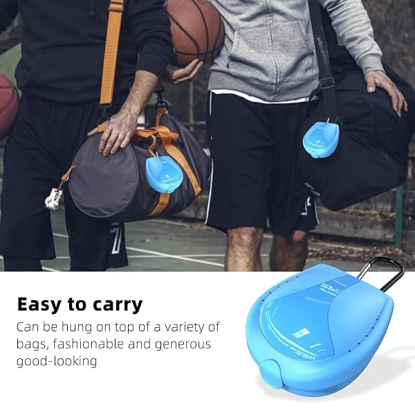 BVN Sports Mouthguard Case, Blue — view 3 of 4