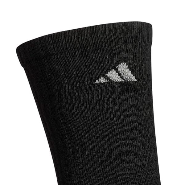adidas Cushioned Crew Socks, 6 Pairs, Men's Large — view 3 of 4