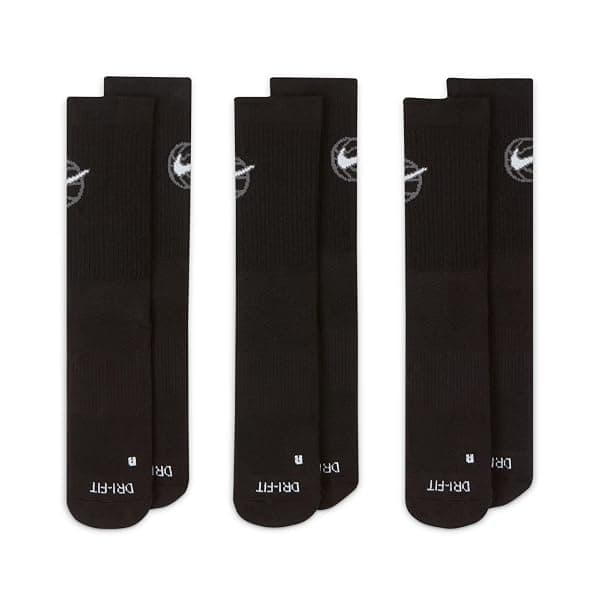 Nike Everyday Cushioned Crew Basketball Socks, Large — view 4 of 4