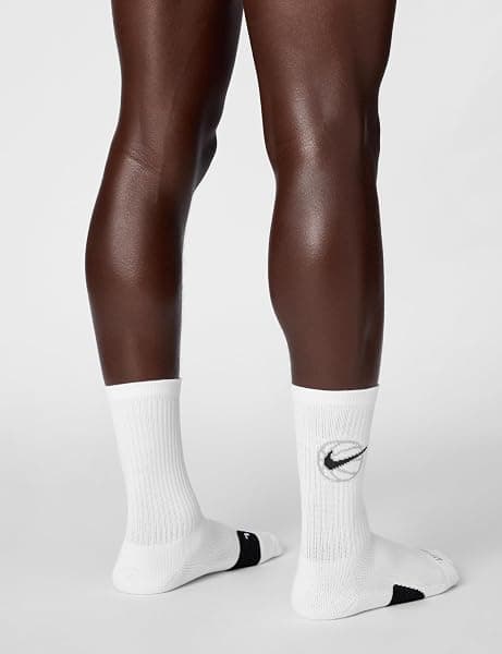 Nike Everyday Crew Basketball Socks, 3 Pairs, Large — view 3 of 4