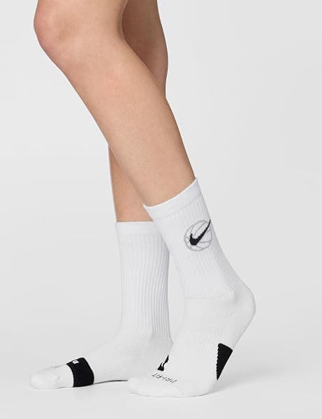 Nike Everyday Crew Basketball Socks, 3 Pairs, Large — view 4 of 4