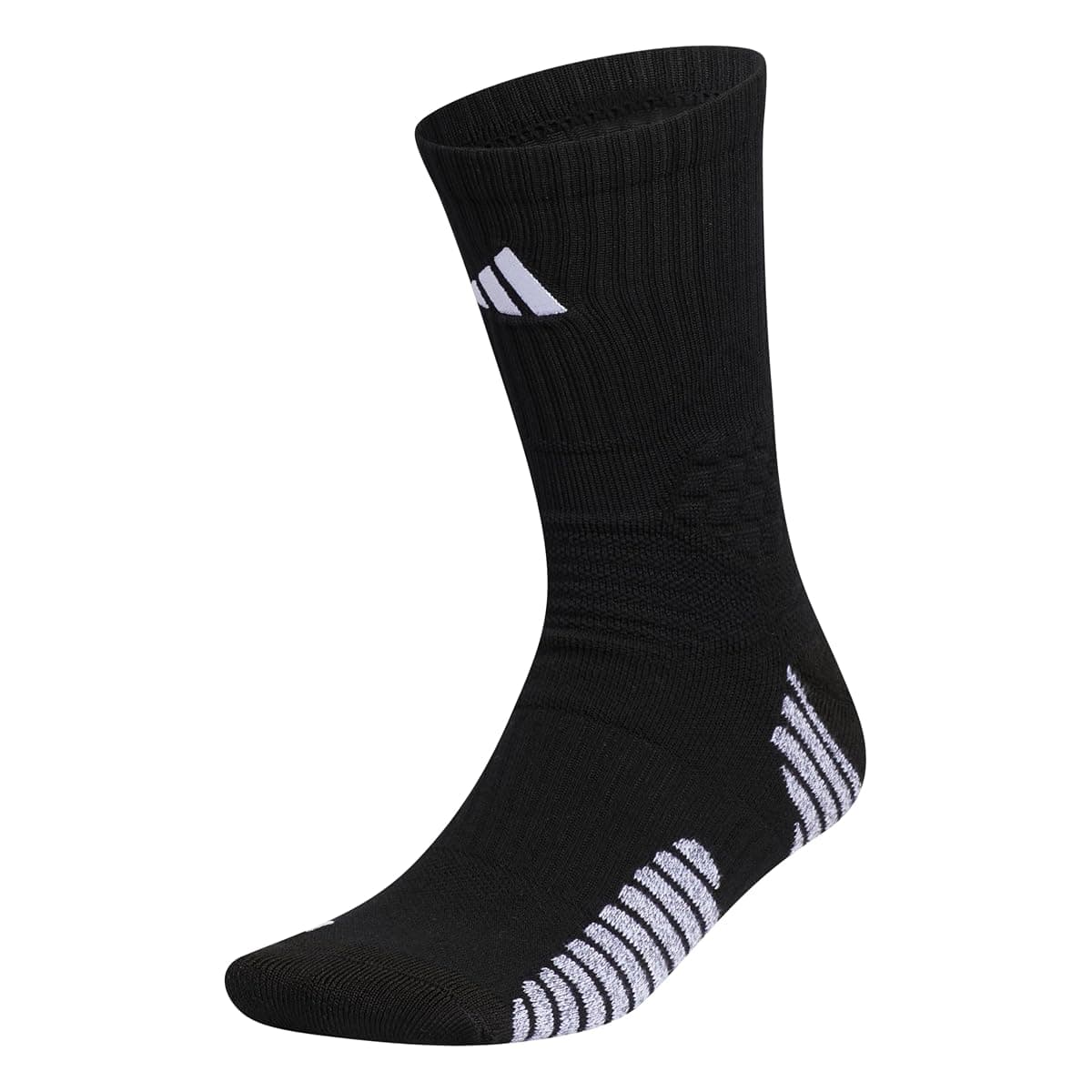 adidas Select Basketball Crew Socks, One Pair, Large