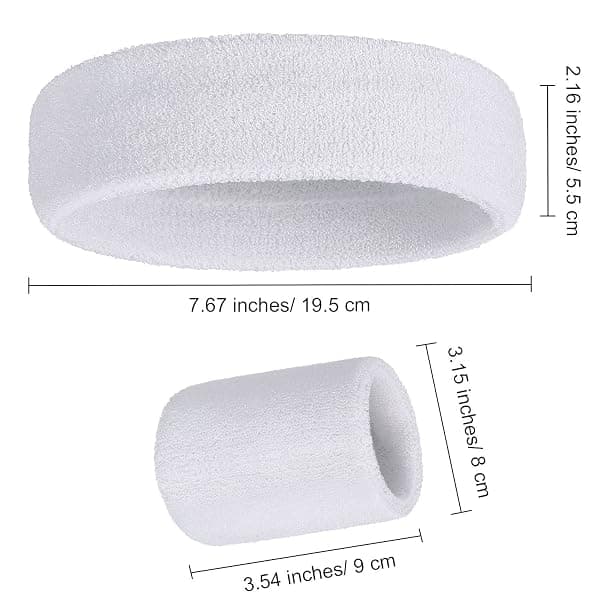 Willbond Headband and Wristband Set, 3 Pieces — view 3 of 4