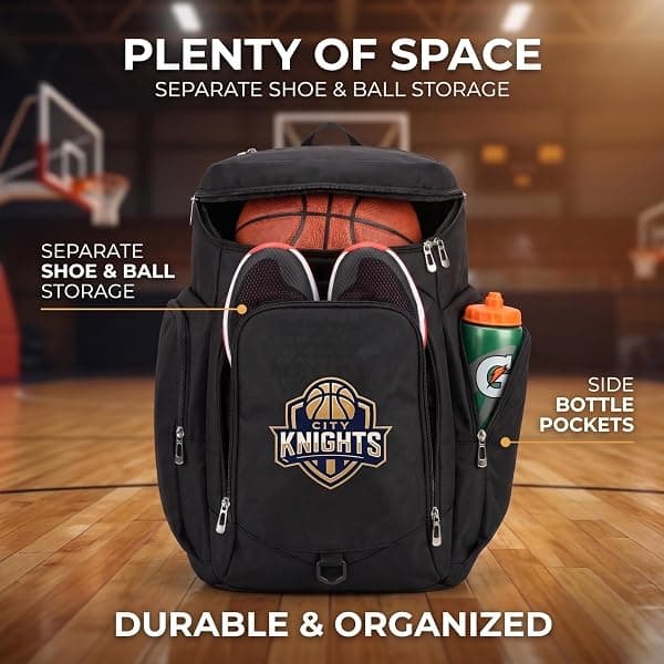 Claycosports Custom Sports Backpack, 5 Pockets — view 4 of 4