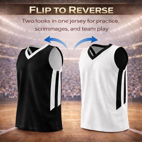 Liberty Imports Reversible Mesh Jersey, Men's Large — view 4 of 4
