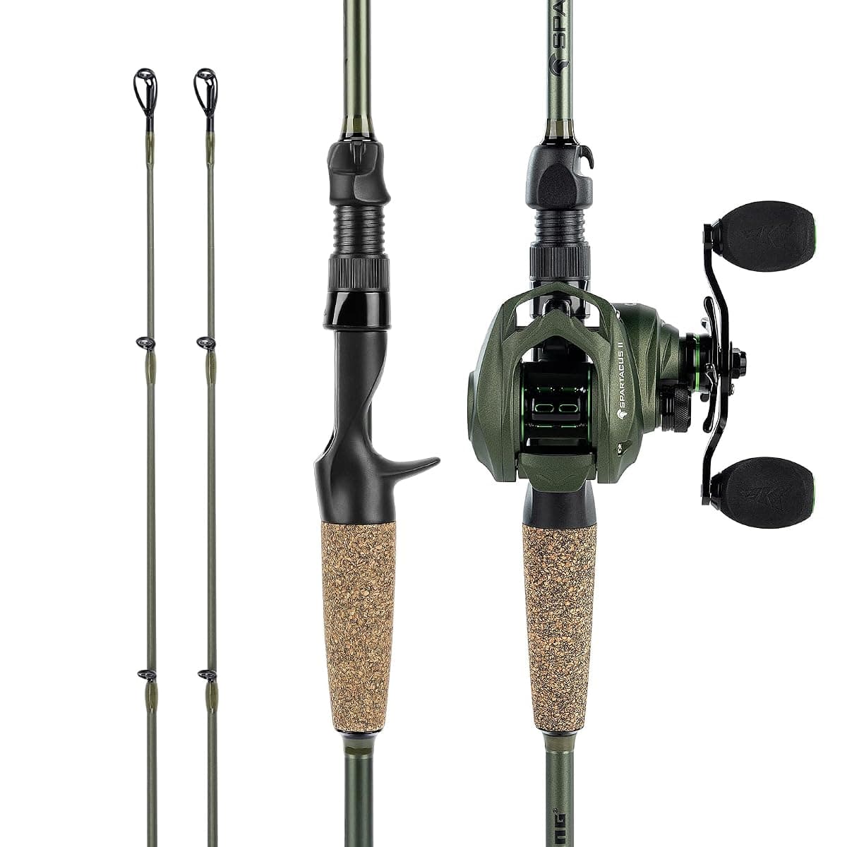 KastKing Spartacus II Casting Combo, 6'8" MH