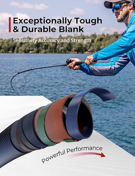 Piscifun Torrent Casting Rod, 7'3" MH, 2-Piece — view 2 of 4