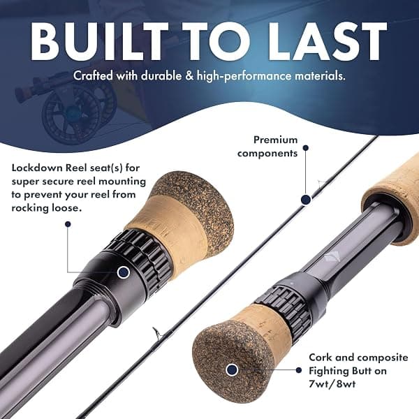 Lamson Guru Fly Rod, 8wt 9'0" 4-Piece — view 3 of 4