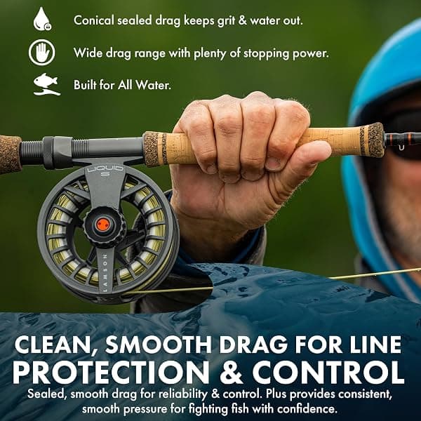 Lamson Liquid Fly Outfit, 8wt 9'0" 4-Piece — view 4 of 4