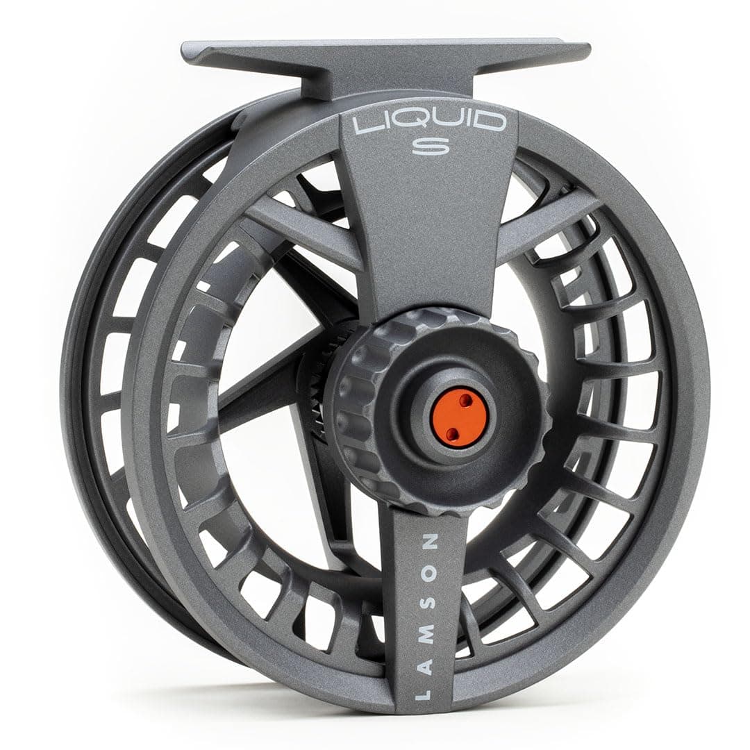 Lamson Liquid S Fly Reel, -9+, 8-10wt Smoke