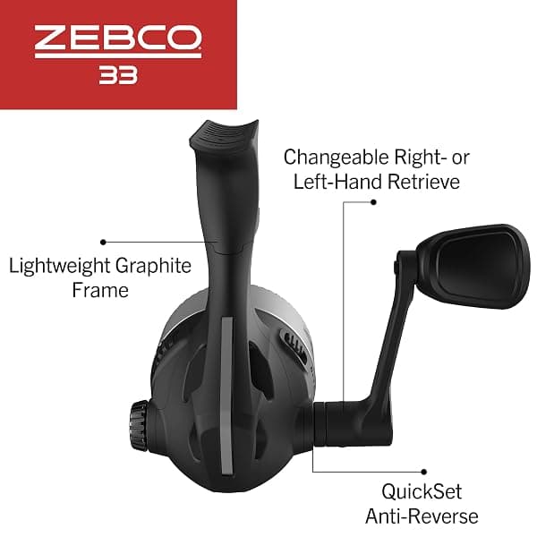 Zebco 33 Micro Triggerspin Reel, Size 10 — view 4 of 4