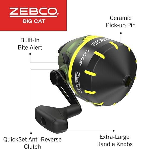 Zebco Big Cat Spincast Combo, 7' MH, Size 80 — view 4 of 4