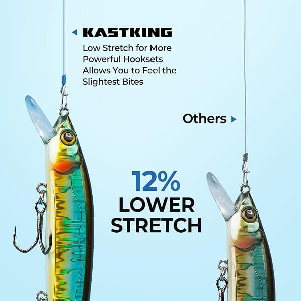 KastKing Premium Mono, 10 lb, 300 yd, Ice Clear — view 4 of 4