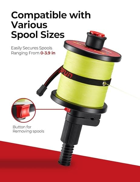 Piscifun Speed E Line Spooler, 6.3 in — view 3 of 4