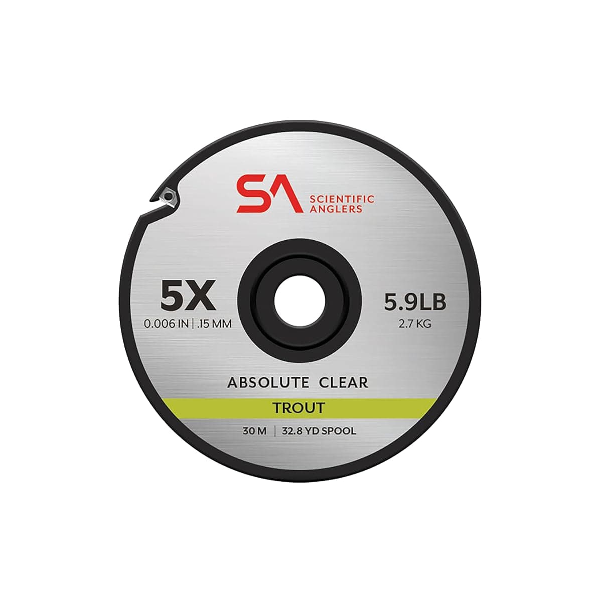 Scientific Anglers Absolute Trout Tippet, 5X, 30 m