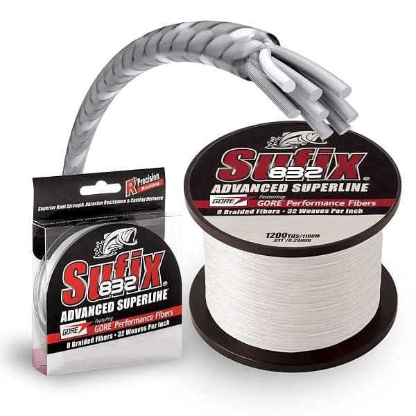 Sufix 832 Braid, 20 lb, 150 yd, Ghost — view 2 of 3
