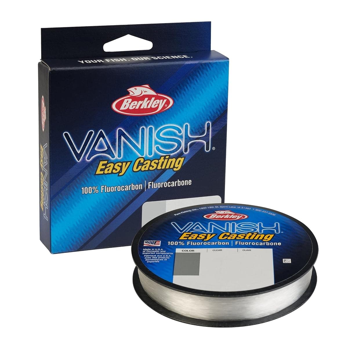 Berkley Vanish Fluorocarbon, 20 lb, 250 yd