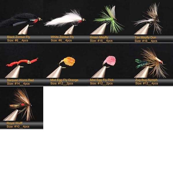 Wifreo Fly Assortment, 92 Flies with Fly Box — view 3 of 4