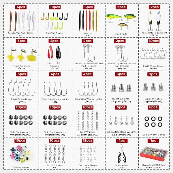 MadBite Freshwater Lure Kit with 3600 Box — view 4 of 4