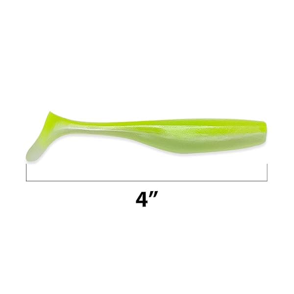 Fish On Tackle Paddle Tail Swimbait, 4 in, 12-Pack — view 2 of 4