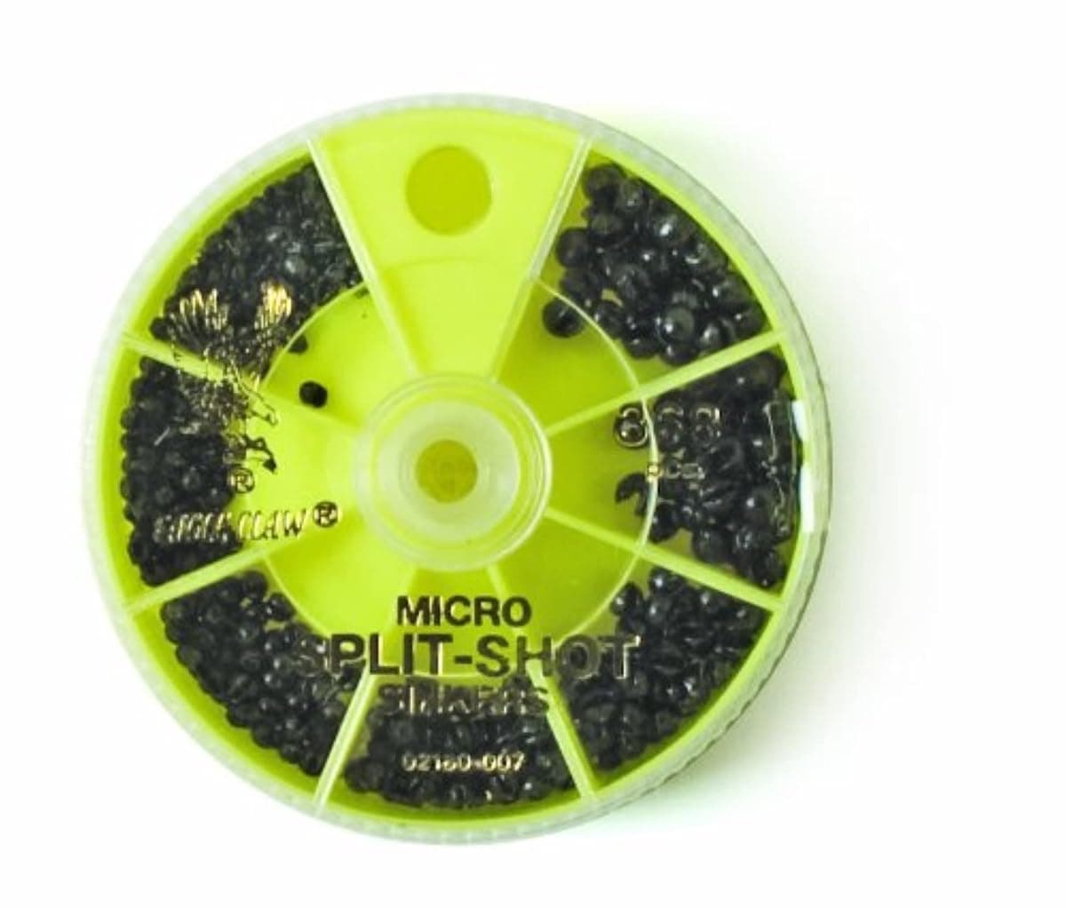 Eagle Claw Micro Split-Shot Assortment, 368 Sinkers