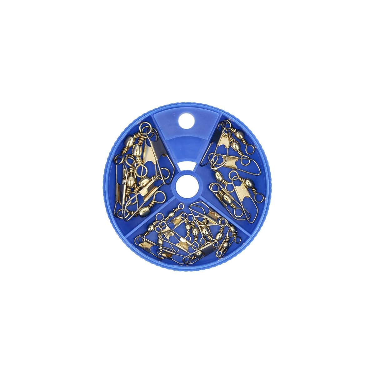 Eagle Claw Brass Snap Swivel Assortment, 20-Pack